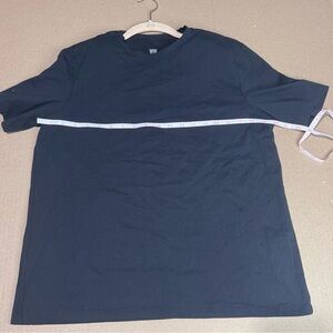 LITA by Ciara Black Box Tee removable shoulder pads NWT